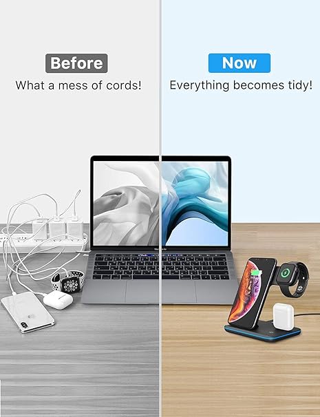 3-in-1 Wireless Charging Station Molivo